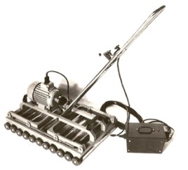 Vibrující válec na dlaždice